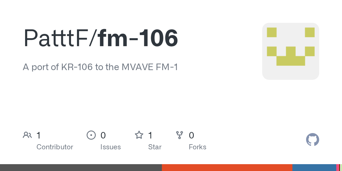 Превью репозитория FM-106