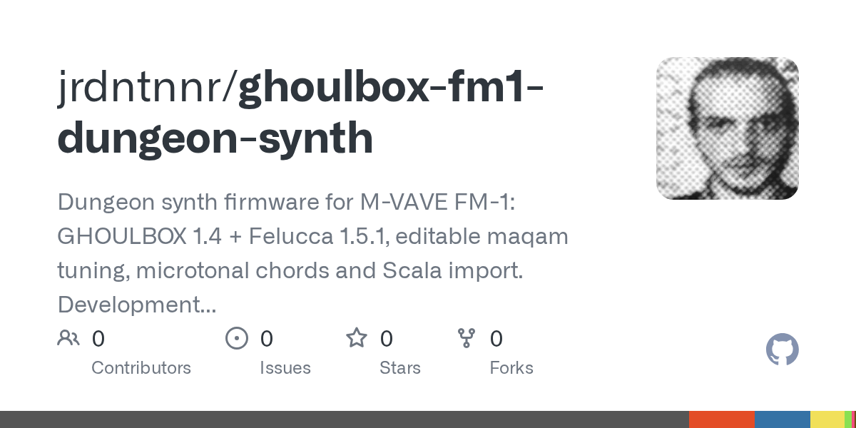 Превью репозитория GHOULBOX · Microtonal