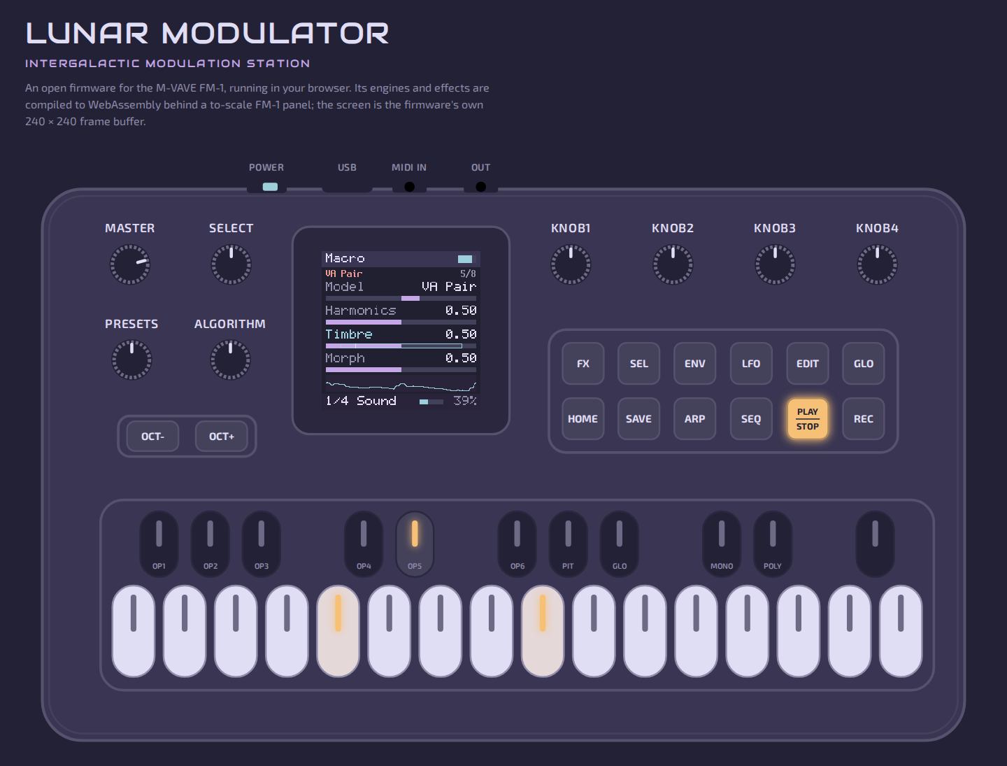 Иллюстрация автора: Lunar Modulator