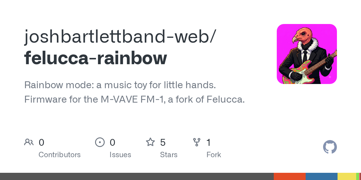 Превью репозитория Rainbow mode